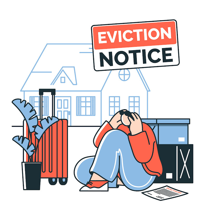 eviction notice illustration